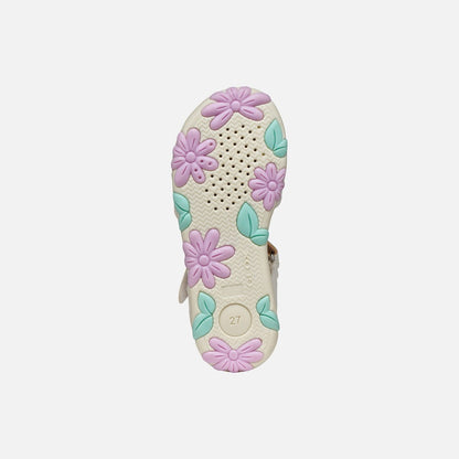 Geox sandal - Haiti - white pink - Kirbys Footwear Ltd