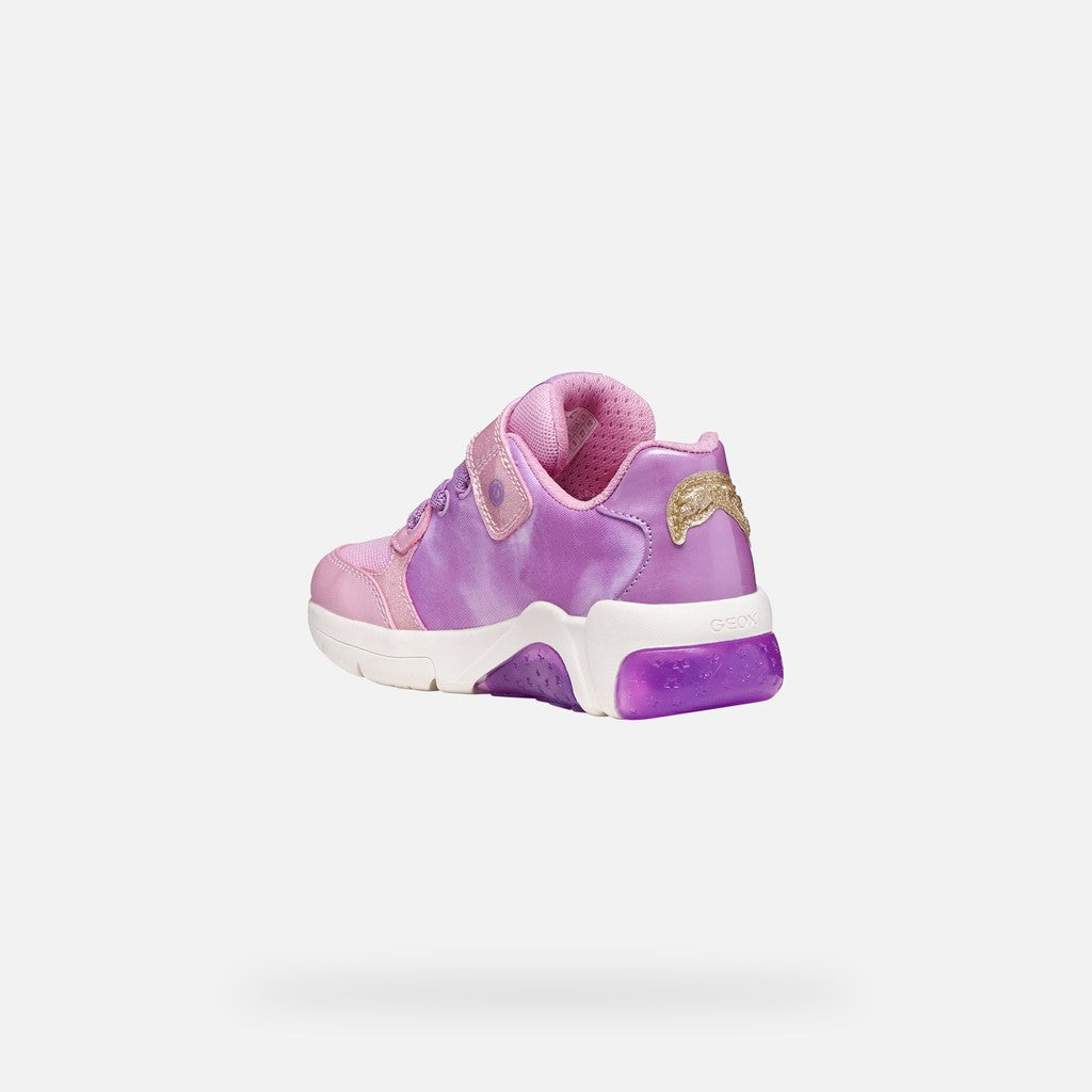 Geox lights Fadinlight Rapunzel pink - Kirbys Footwear Ltd