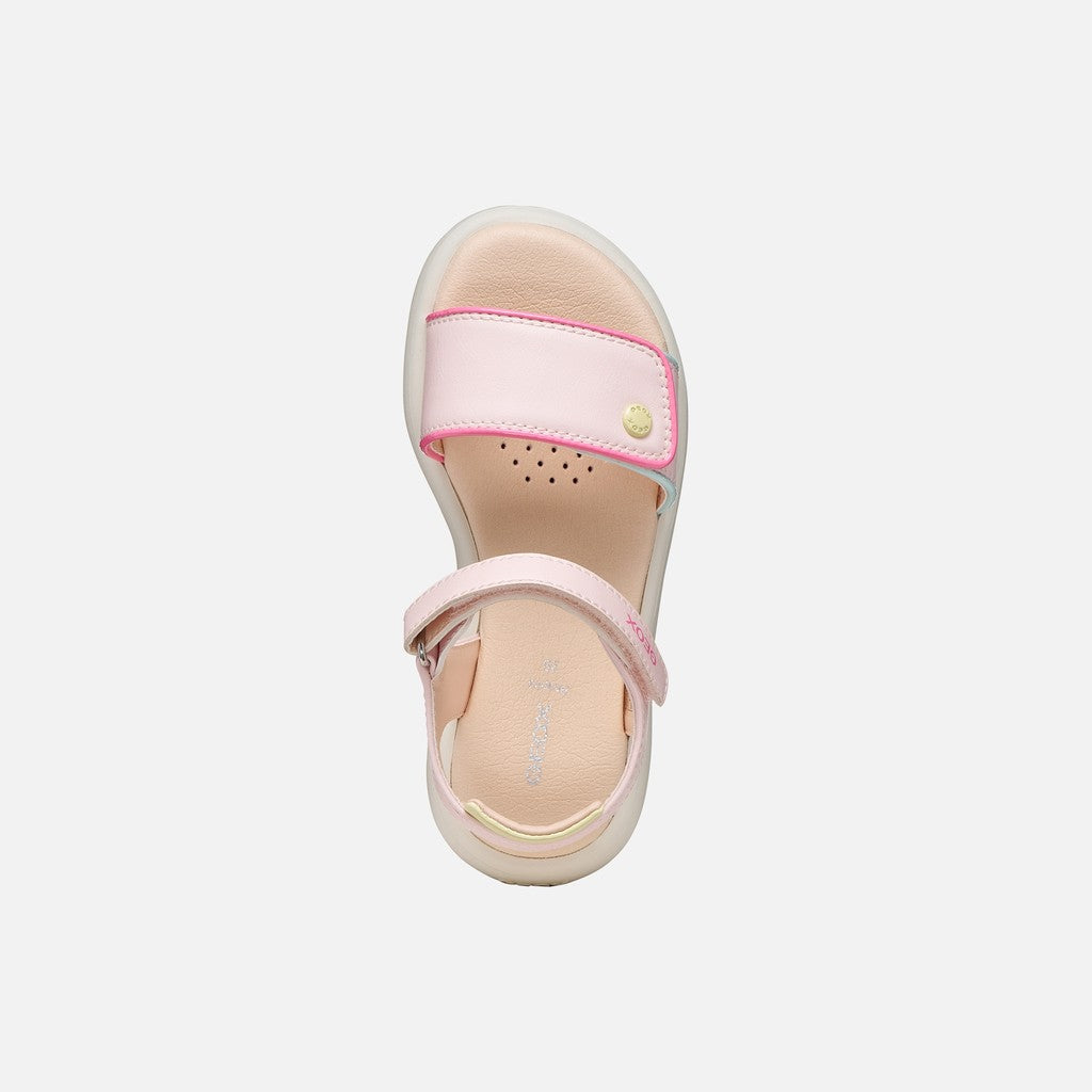 Geox Puffypop sandal - pink - Kirbys Footwear Ltd