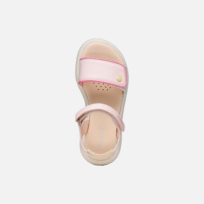 Geox Puffypop sandal - pink - Kirbys Footwear Ltd