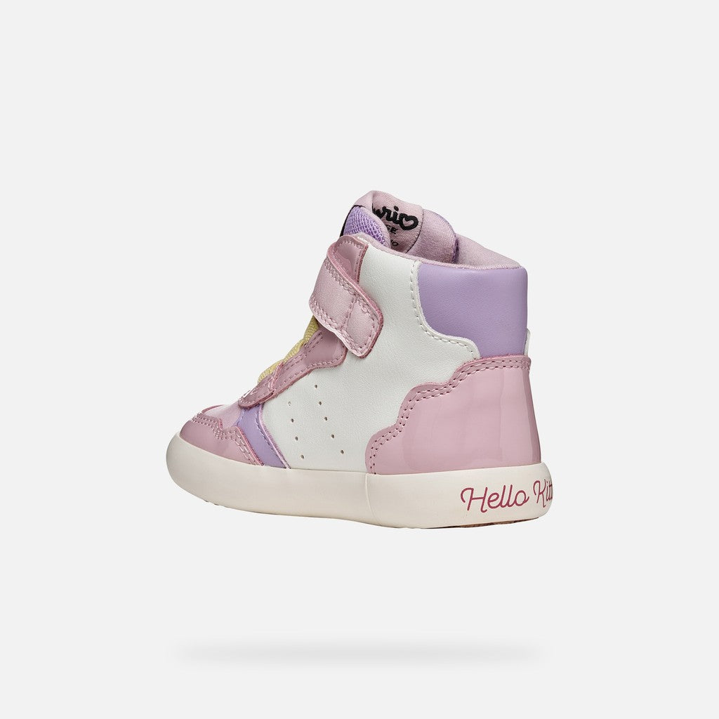 Geox Hello Kitty Gisli pink velcro boot - Kirbys Footwear Ltd