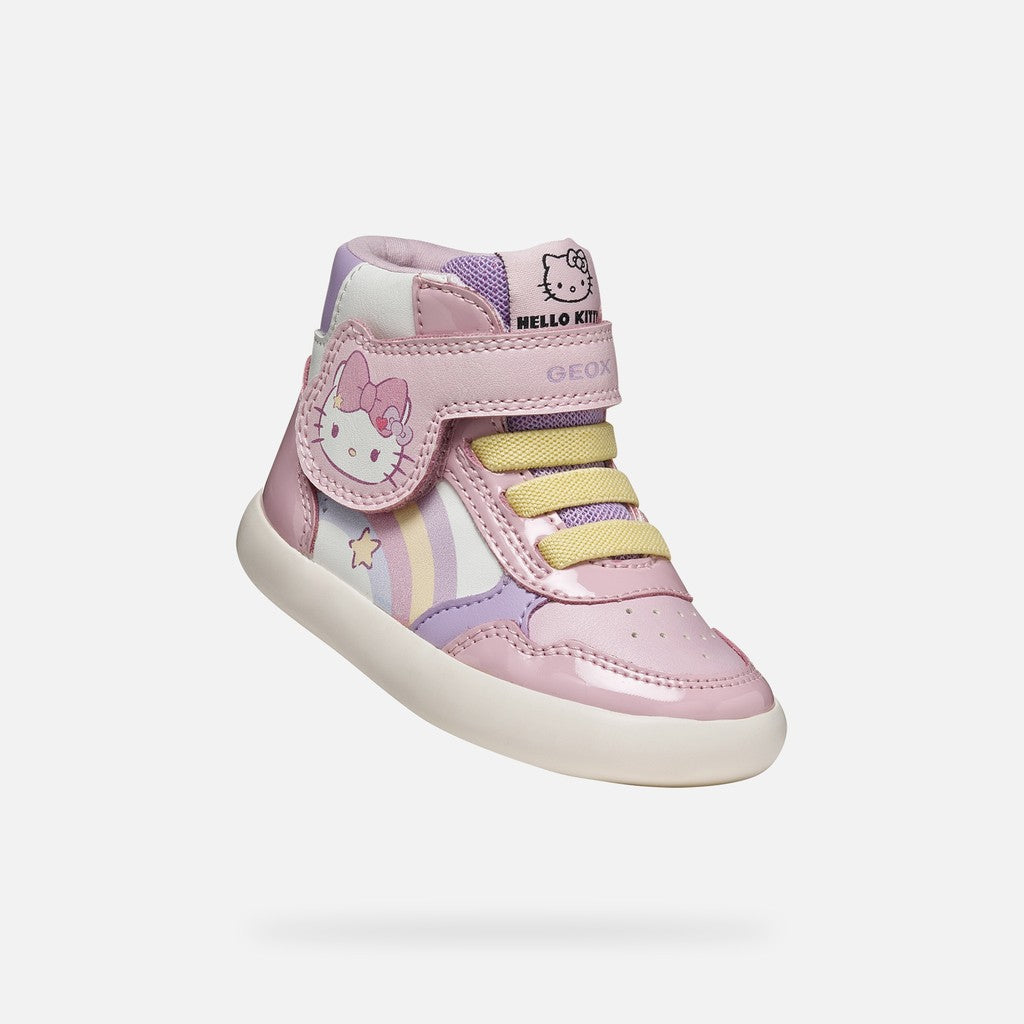 Geox Hello Kitty Gisli pink velcro boot - Kirbys Footwear Ltd