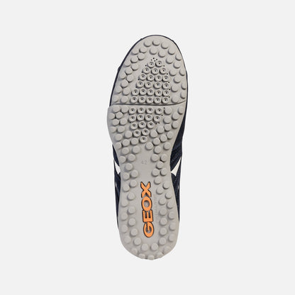 Geox Snake slip on trainer - navy