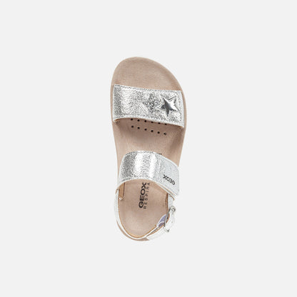 Geox Costarei sandal - silver