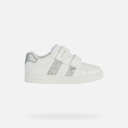 Geox eclyper white silver