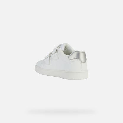 Geox eclyper white silver