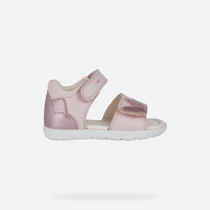 Geox Sandal Alul pink leather