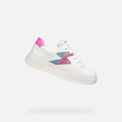 Geox Mikiroshi trainer white pink
