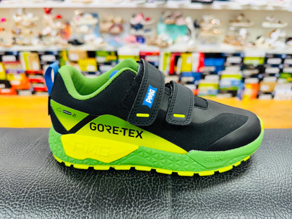Primigi goretex trainer black green waterproof