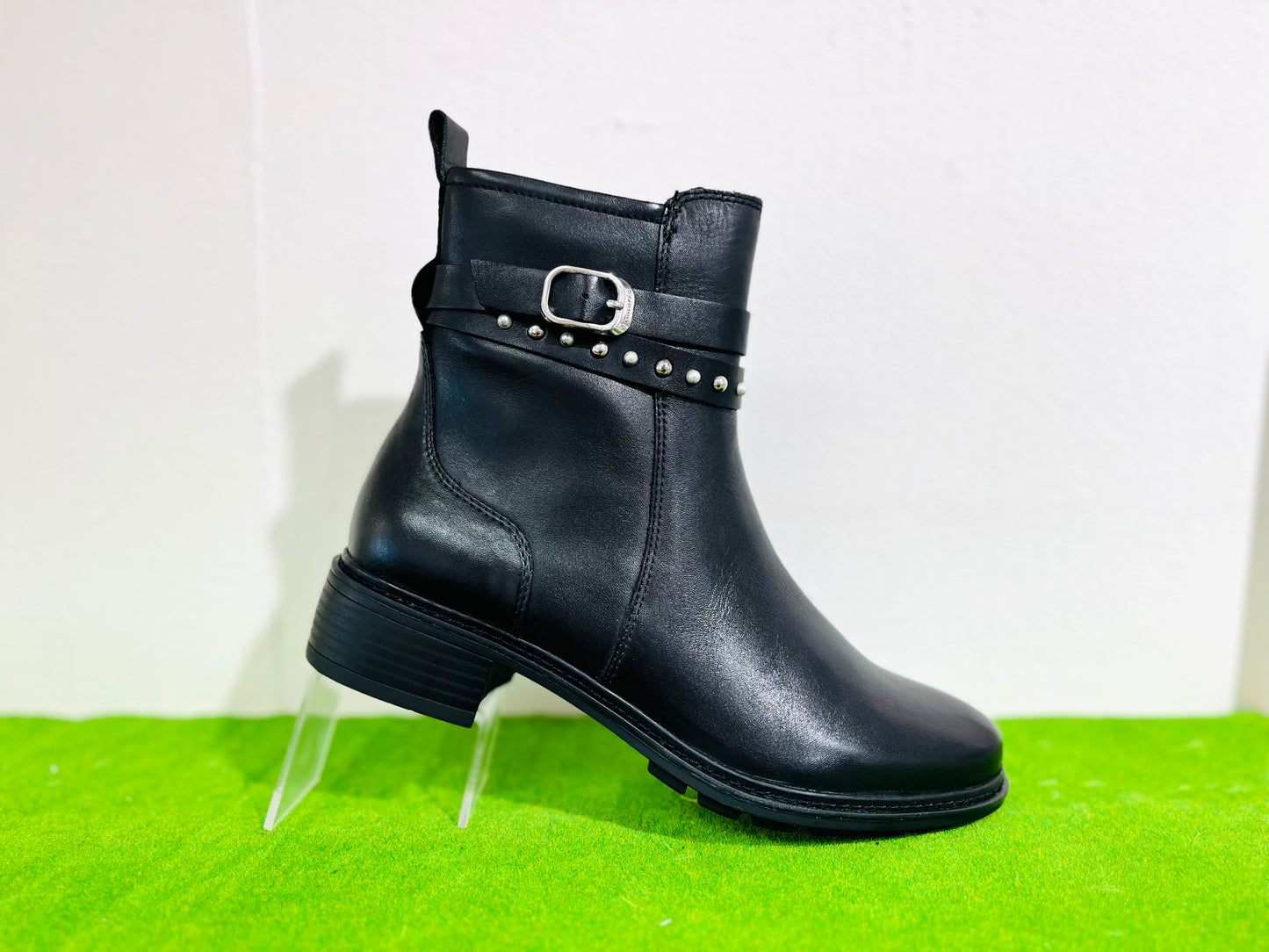 Tamaris ankle boot 25052 black leather