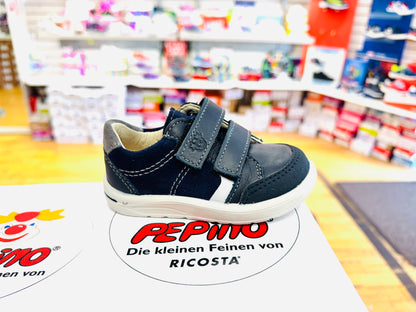 Ricosta Jamie navy velcro leather