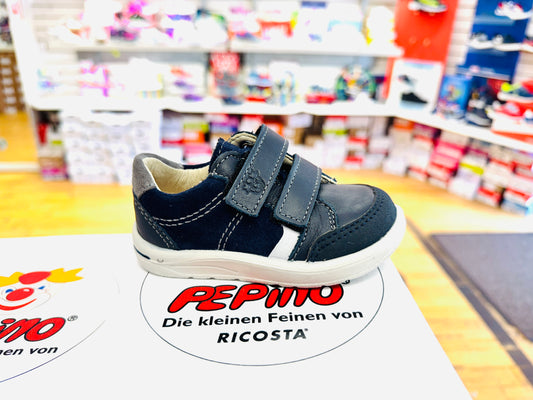 Ricosta Jamie navy velcro leather