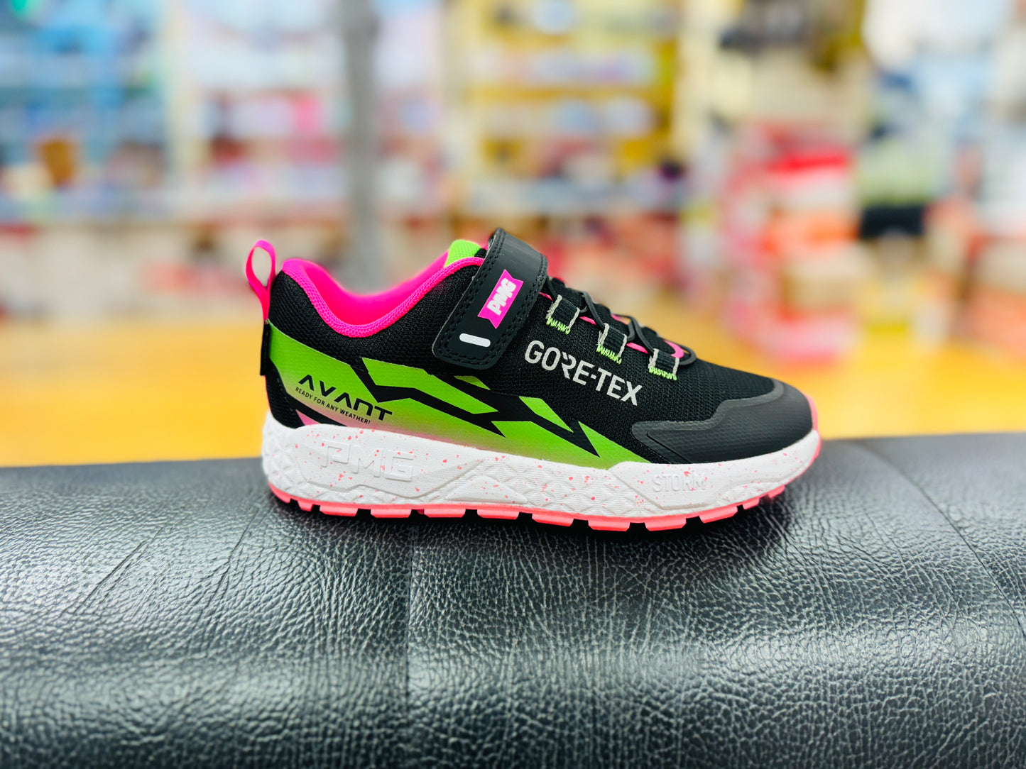 Primigi goretex trainer black pink waterproof
