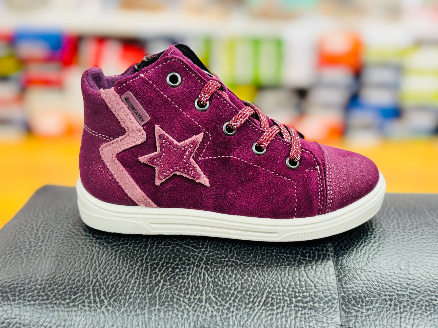 Ricosta Mel burgundy waterproof boot