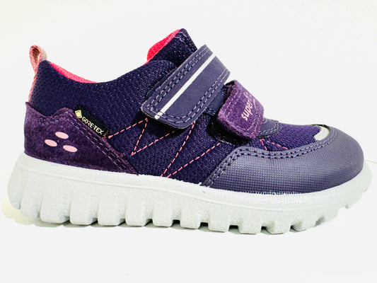 SuperFit Sport 7 goretex waterproof purple trainer