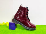 Garvalin boot Bordeaux patent lace 231565