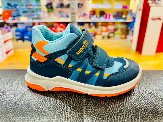 Superfit waterproof boot Cooper navy orange