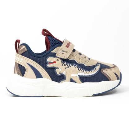 Bull Boys trainer - t-rex - beige navy