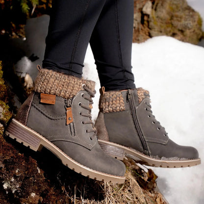 Lunar Millie boot - grey waterproof