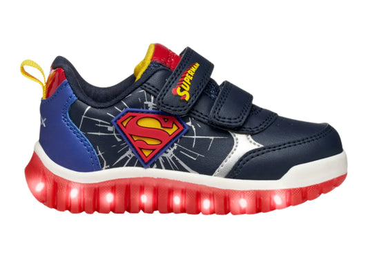 Geox lightyloo velcro Superman navy