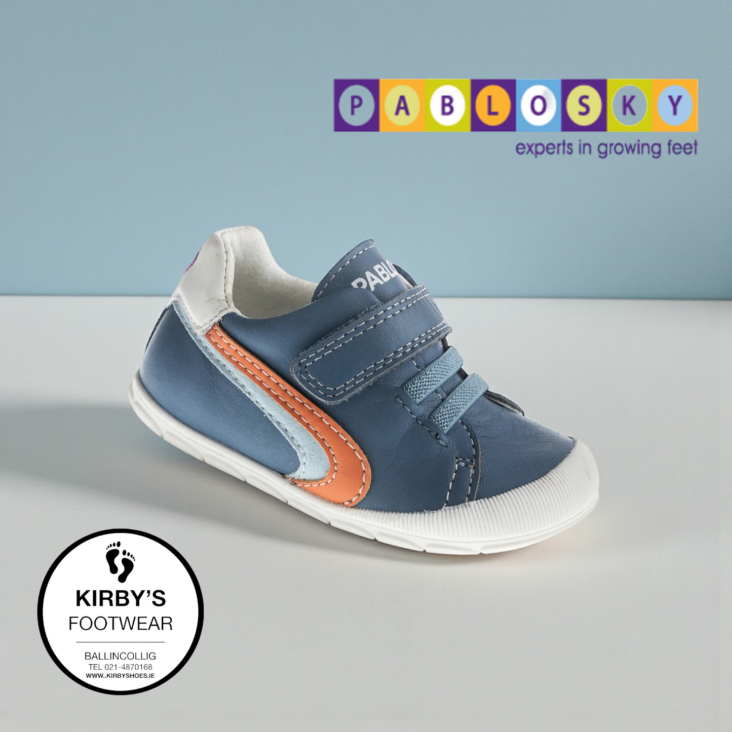 Pablosky soft 065440 blue - Kirbys Footwear Ltd