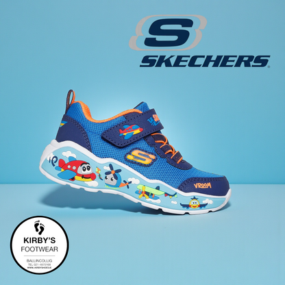 Skechers Play scene blue - Kirbys Footwear Ltd