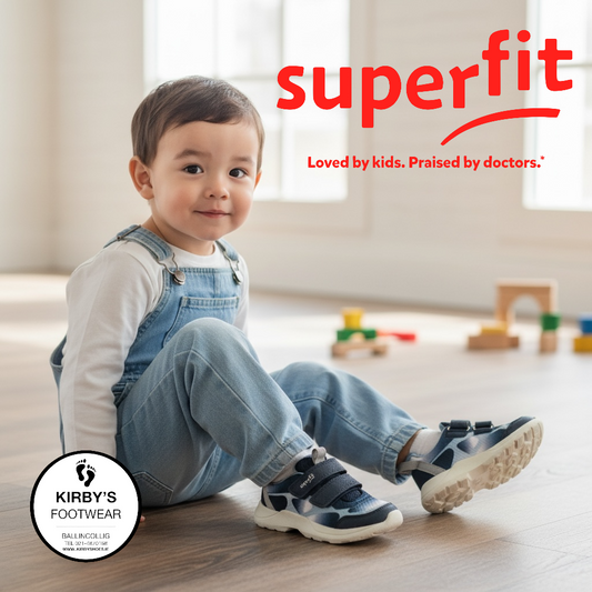Superfit Rush waterproof navy white - Kirbys Footwear Ltd