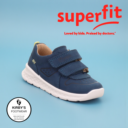 SuperFit Breeze navy - Kirbys Footwear Ltd