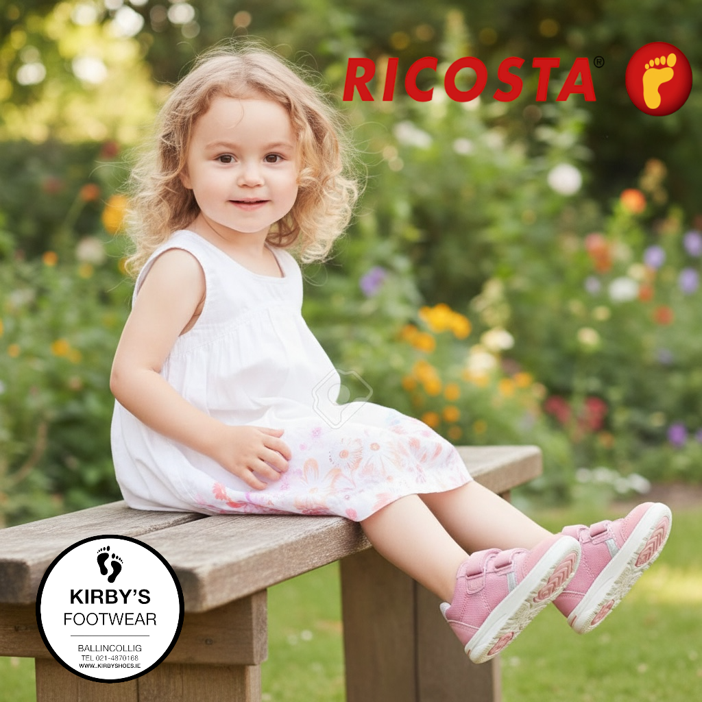 Ricosta Riley pink patent leather - Kirbys Footwear Ltd
