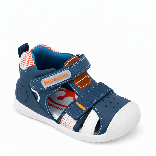 Biomecanics closed sandal navy 262124 - Kirbys Footwear Ltd