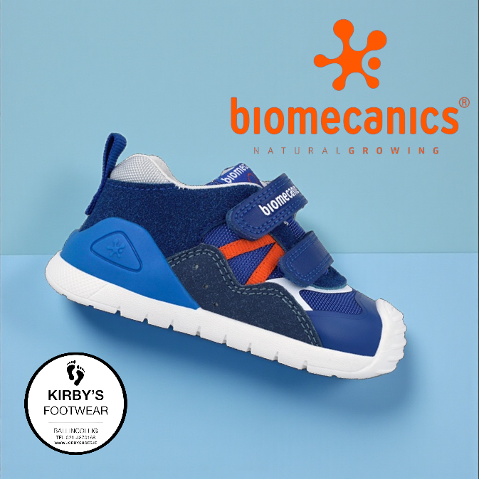 Biomecanics velcro navy 262122 - Kirbys Footwear Ltd
