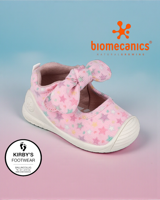 Biomecanics pink canvas - 262175 - Kirbys Footwear Ltd