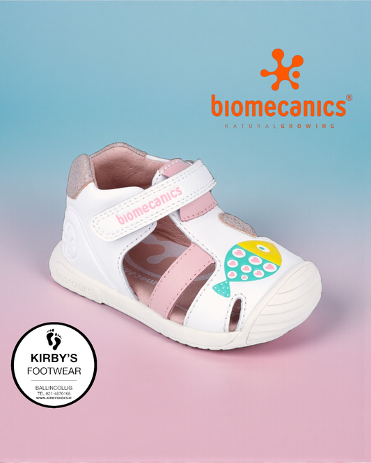 Biomecanics white sandal - 262108 - Kirbys Footwear Ltd