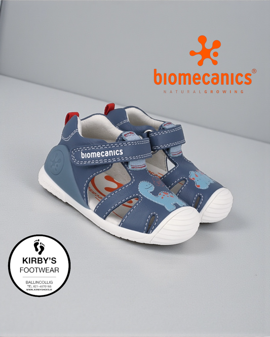 Biomecanics closed sandal navy 262126 - Kirbys Footwear Ltd