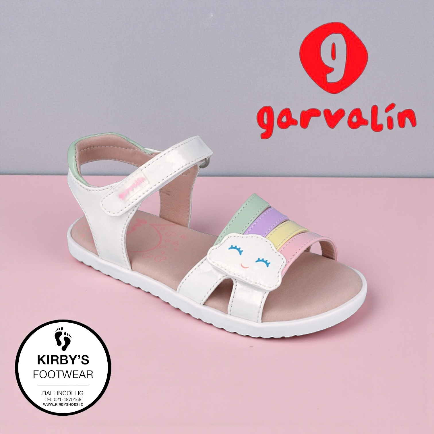 Garvalin multi sandal - 262431 - Kirbys Footwear Ltd
