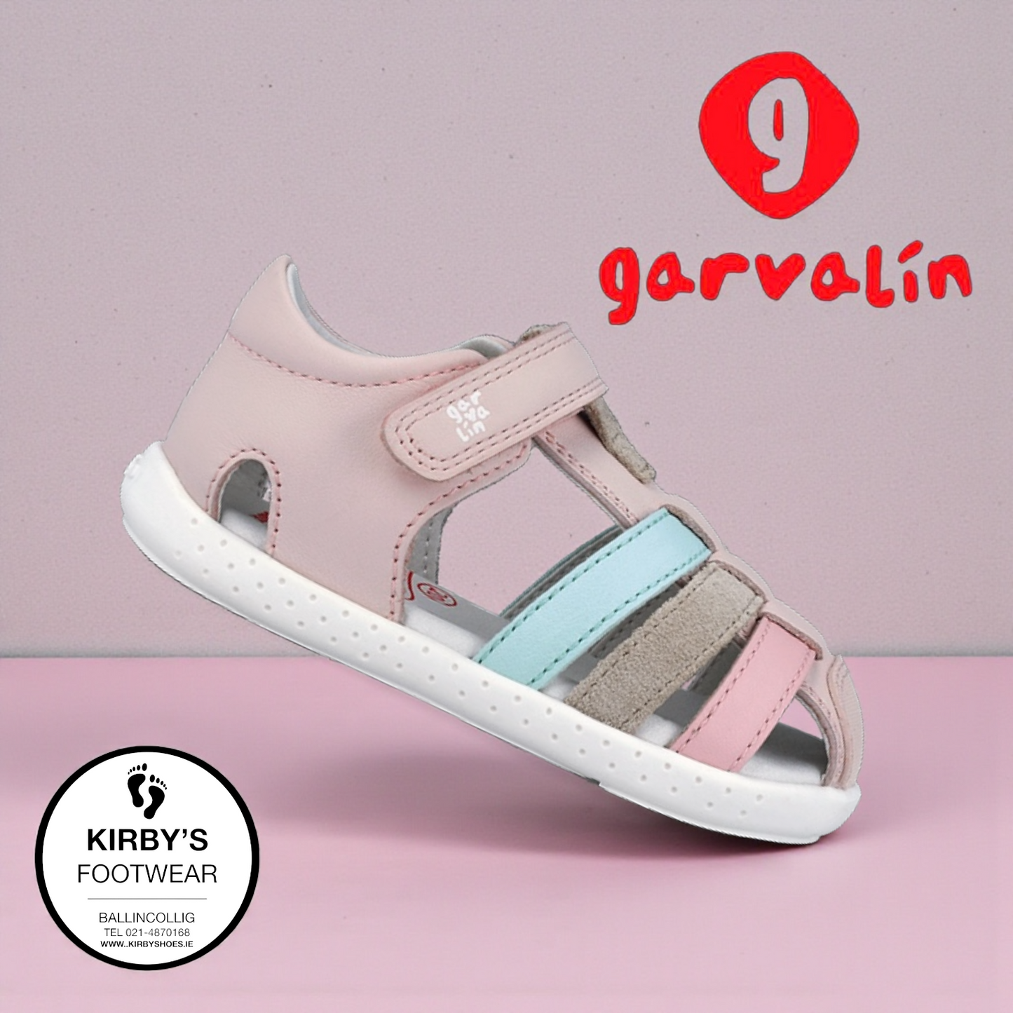 Garvalin multi sandal - 262325 - Kirbys Footwear Ltd