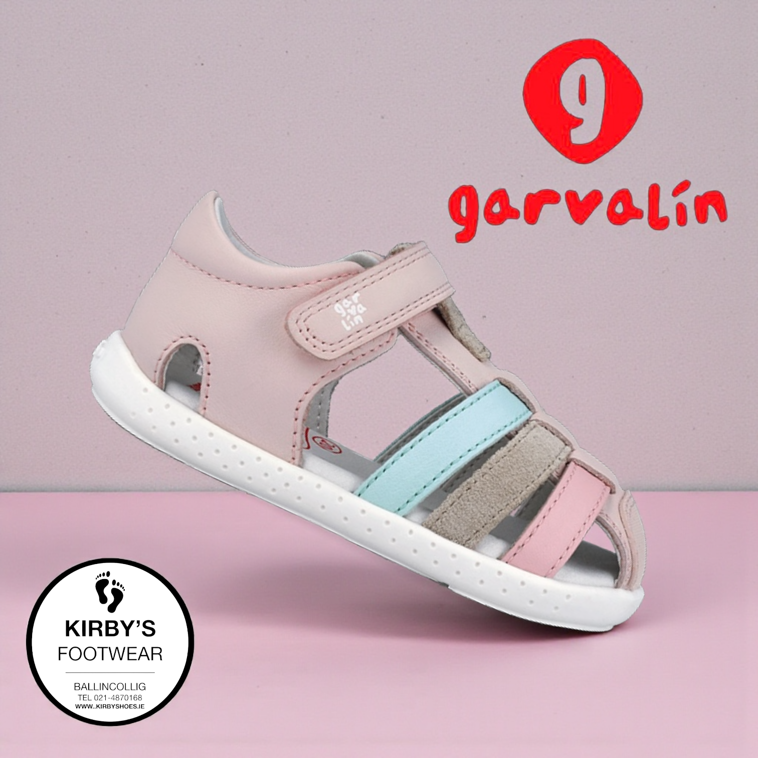 Garvalin multi sandal - 262325 - Kirbys Footwear Ltd