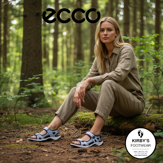Ecco off road Yacatan sandal - dusty blue - 69563 - Kirbys Footwear Ltd