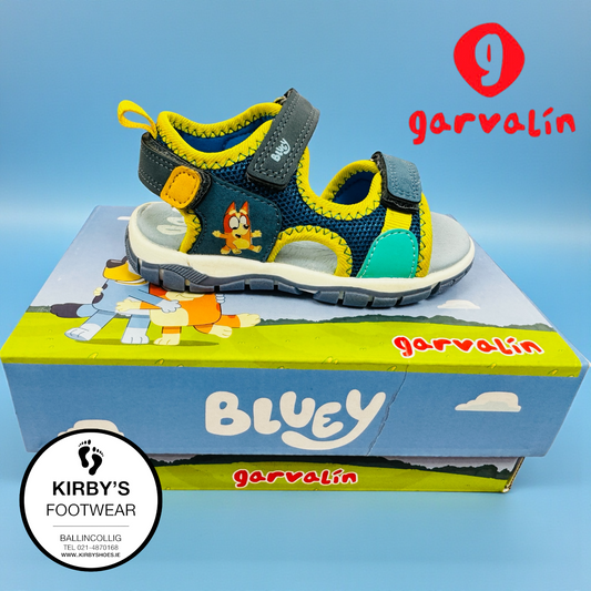 Garvalin Bluey sandal - navy - Kirbys Footwear Ltd