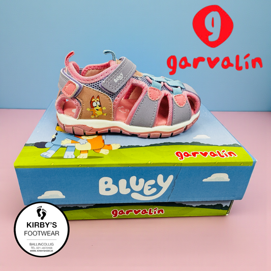 Garvalin Bluey closed sandal - pink - Kirbys Footwear Ltd