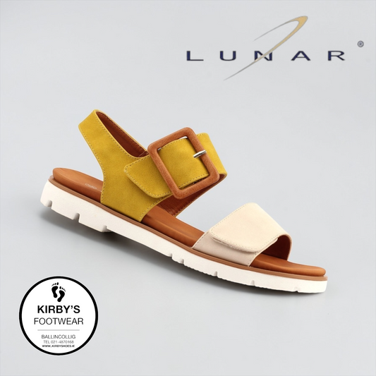 Lunar Gabby sandal - lime