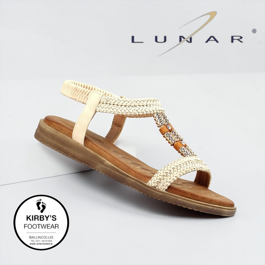 Lunar Portofino sandal - white