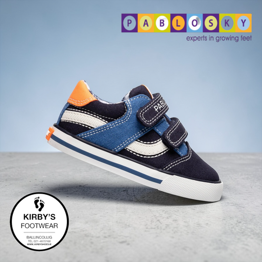 Pablosky canvas - 984620- navy - Kirbys Footwear Ltd