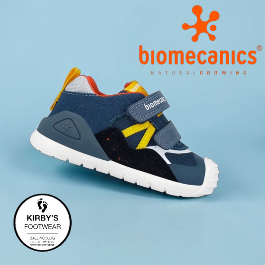 Biomecanics velcro navy 262122 - Kirbys Footwear Ltd