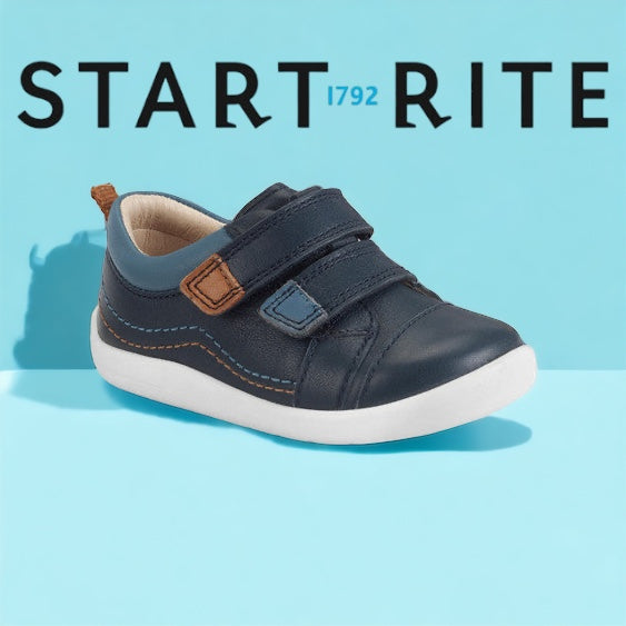 Start-Rite Clubhouse navy leather