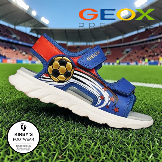 Geox Airadyum football sandal - navy - Kirbys Footwear Ltd