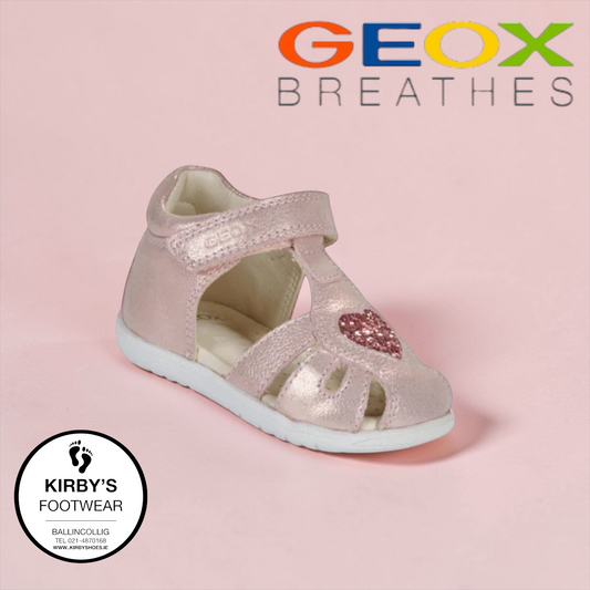 Geox Macchia closed sandal rose - Kirbys Footwear Ltd