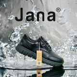 Jana waterproof trainer black 23765