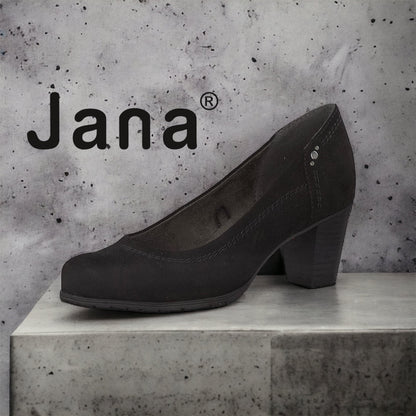 Jana 22461 suede black