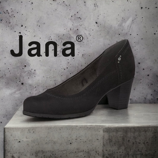 Jana 22461 suede black
